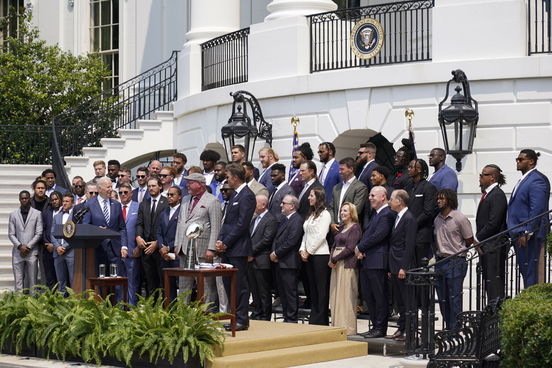 Biden Buccaneers Football